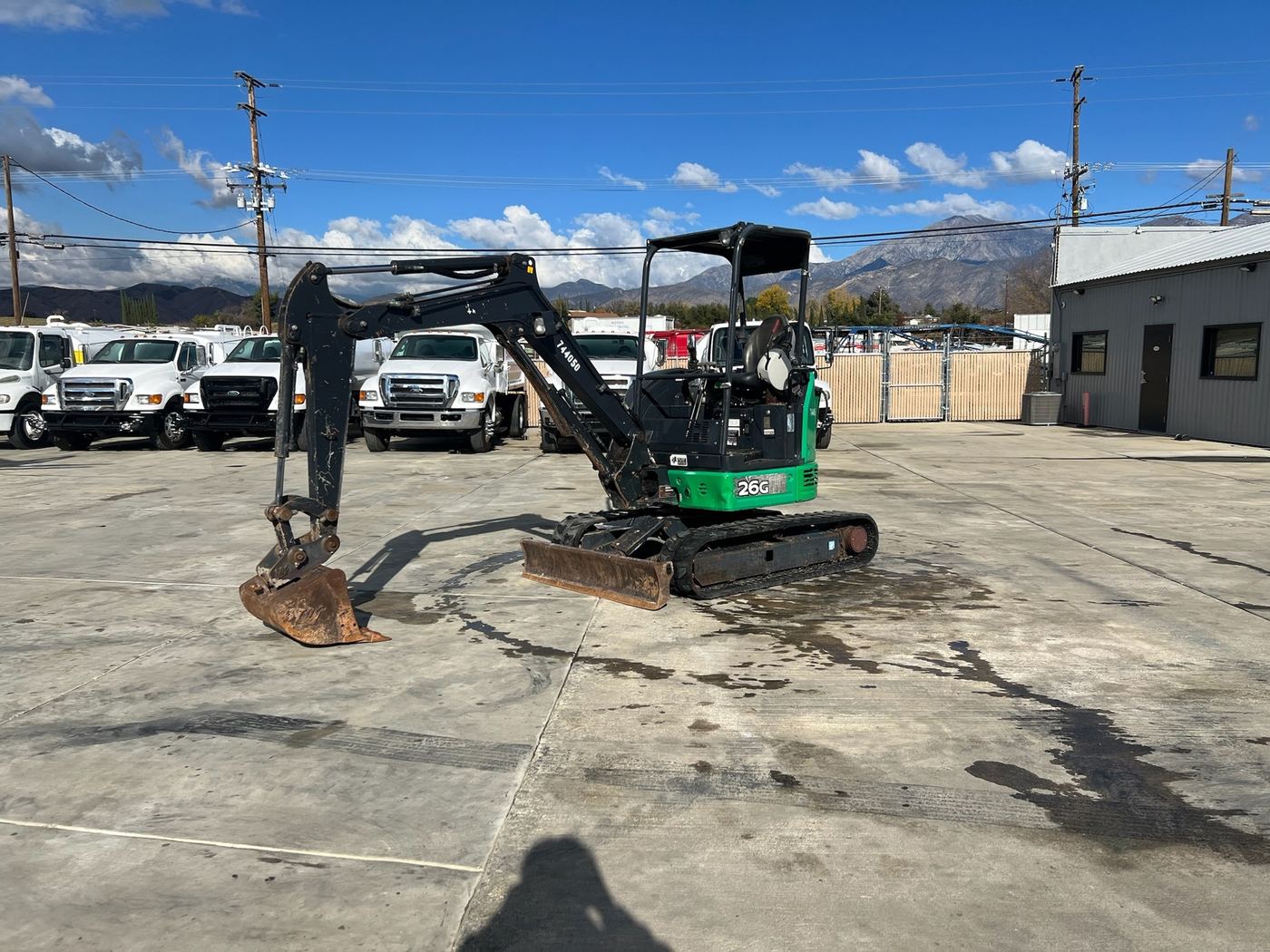2015 John Deere 26G Mini Excavator